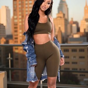 Bondoc Biker Short Set